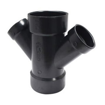 Canplas 3" x 2" ABS Double WYE