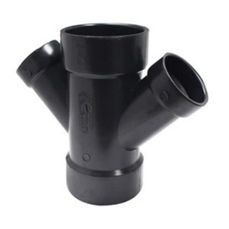 Canplas 3" x 2" ABS Double WYE