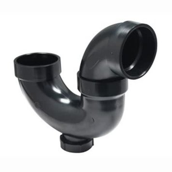 Canplas 2" ABS Solid P-Trap w Cleanout