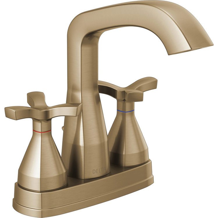 Delta Stryke Centerset Lavatory Faucet Cross handles
