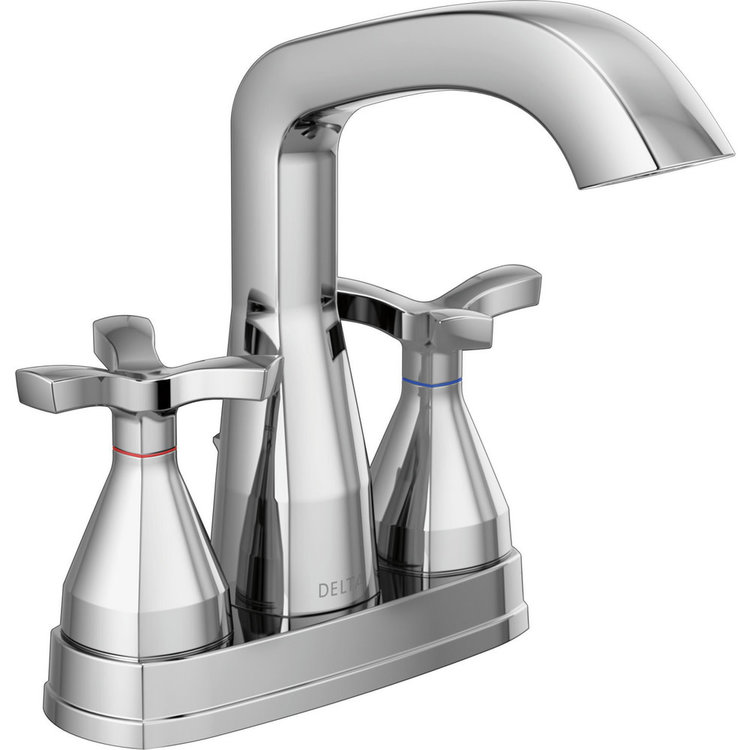 Delta Stryke Centerset Lavatory Faucet Cross handles