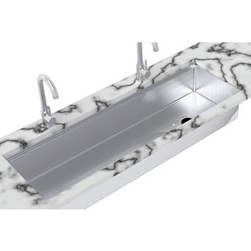 Bosco Bosco 36"x19"x10" Single Bowl 16-Gauge Stainless Steel Undermount Linear Sink