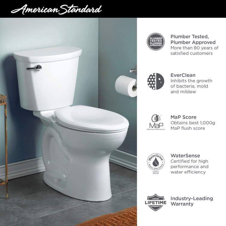 American Standard American Standard Cadet pro RH EL Toilet 14" R.I.