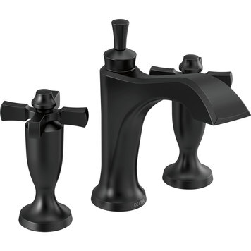 Delta Dorval Widespread Lavatory Faucet cross handles
