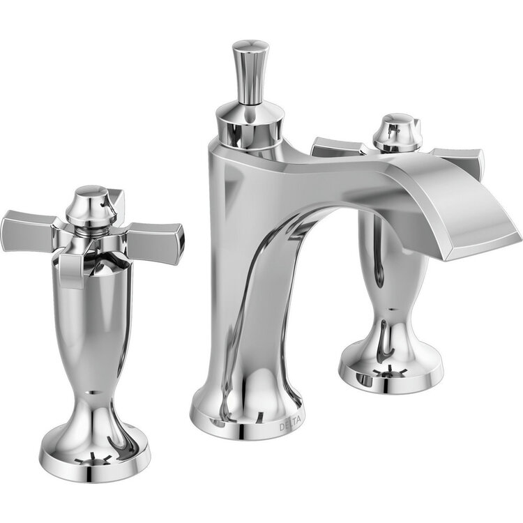 Delta Dorval Widespread Lavatory Faucet cross handles