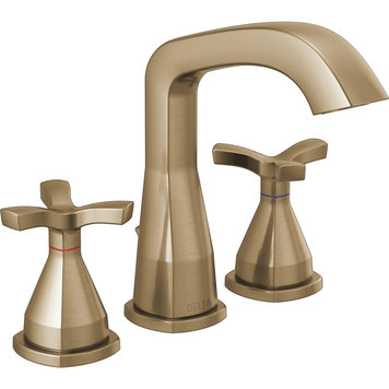 Delta Stryke Widespread Lavatory Faucet Cross Handles