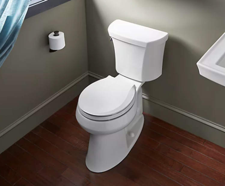 Kohler Kohler Wellworth Comfort Height Round Front Toilet White