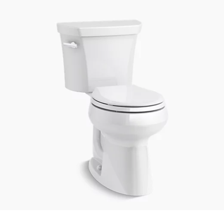 Kohler Kohler Wellworth Comfort Height Round Front Toilet White