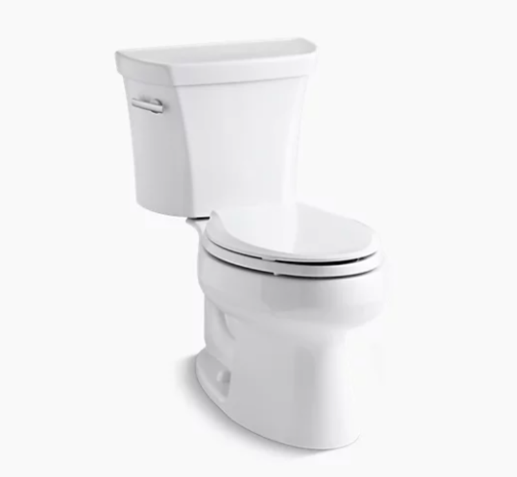 Kohler Kohler Wellworth Elongated Toilet- White