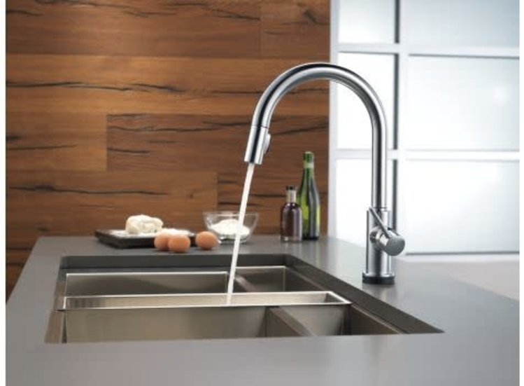 Delta Trinsic Kitchen Faucet  w Touch