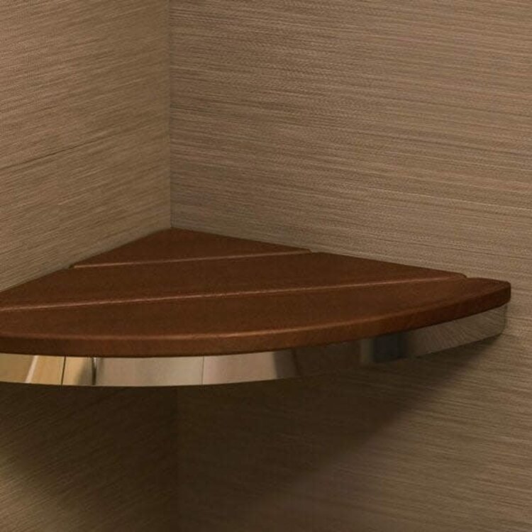 Invisia DISCONTINUED Invisia Corner Shower Bench