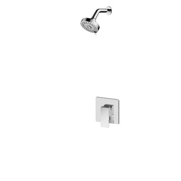 Tenzo Tenzo Pro Kalissa Fixed Shower Head Kit Chrome