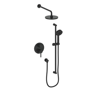 Vogt Vogt Worgl - 2-Way Pressure Balanced Shower Kit- Handshower And 8" Rainhead