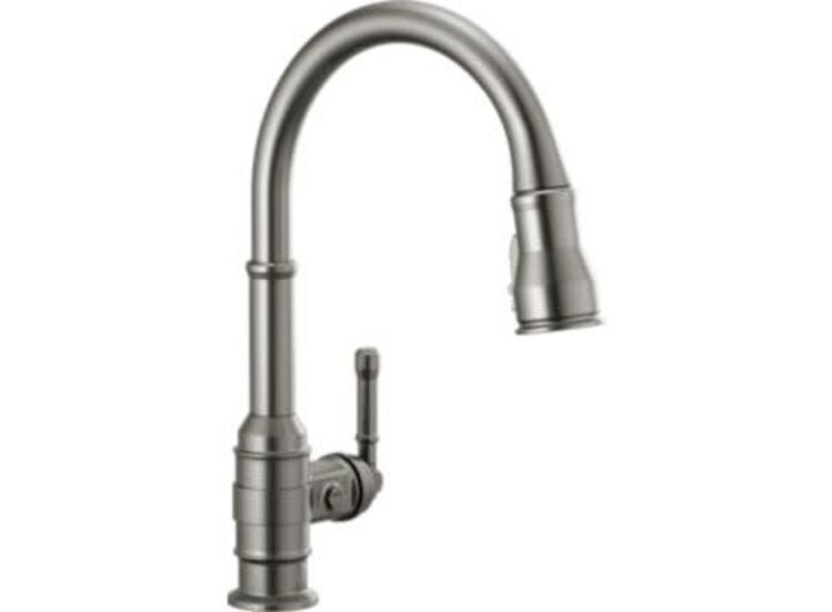 Delta Broderick Single Handle Pull-Down Kitchen Faucet