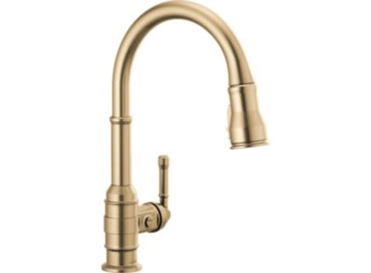Delta Broderick Single Handle Pull-Down Kitchen Faucet