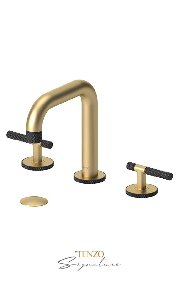 Tenzo Tenzo Bellacio-COARSE 8" Widespread Lav Faucet