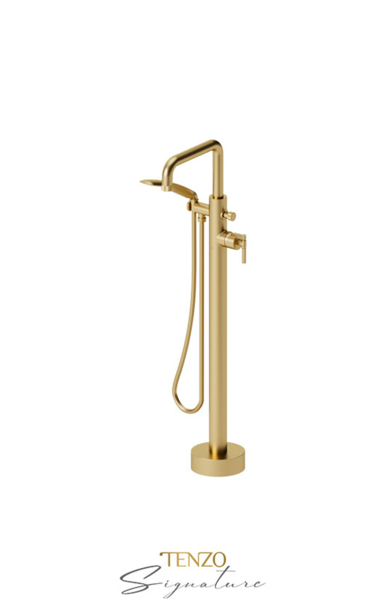 Tenzo Tenzo Bellacio-FINE Freestanding Tub Filler