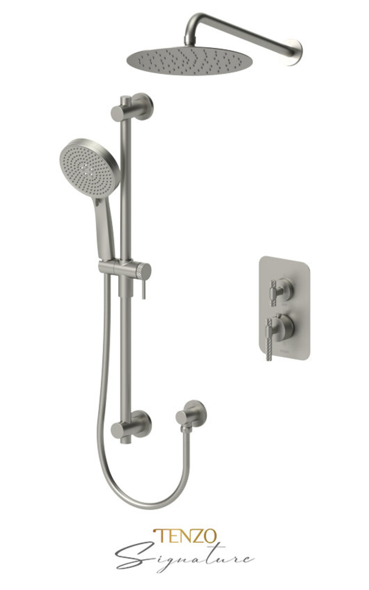 Tenzo Tenzo Bellacio-COARSE 2-Way Thermostatic Shower Kit