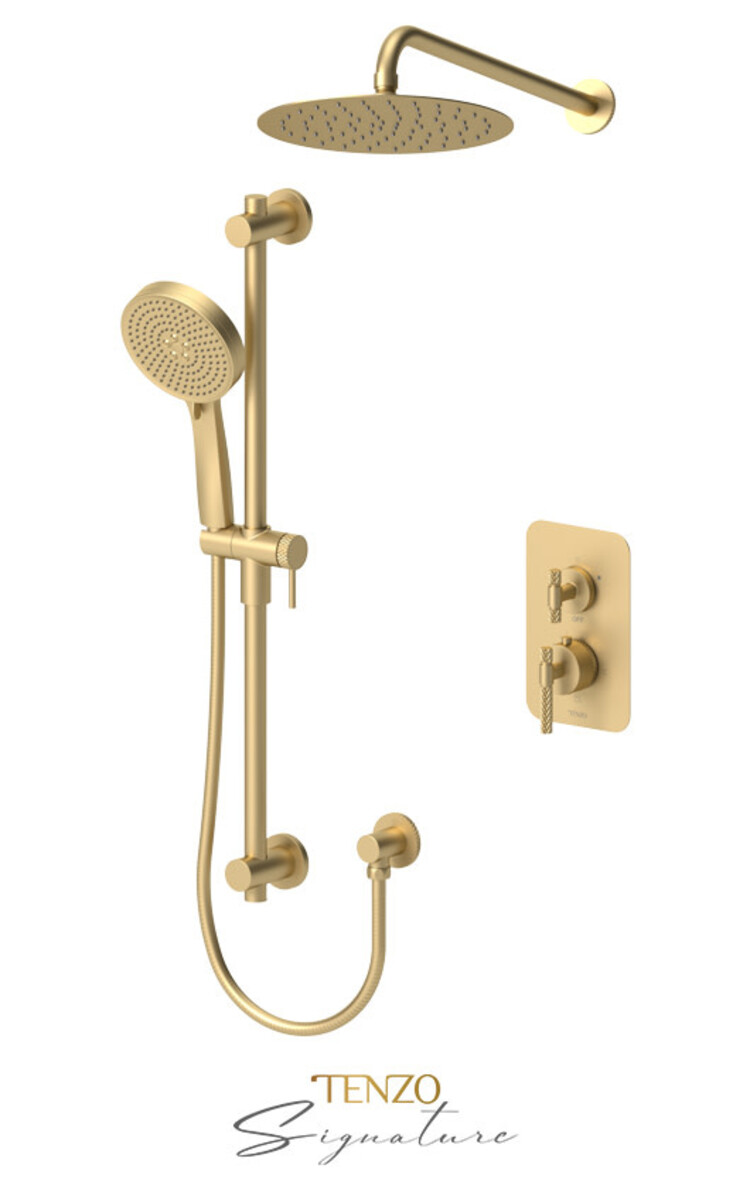 Tenzo Tenzo Bellacio-COARSE 2-Way Thermostatic Shower Kit