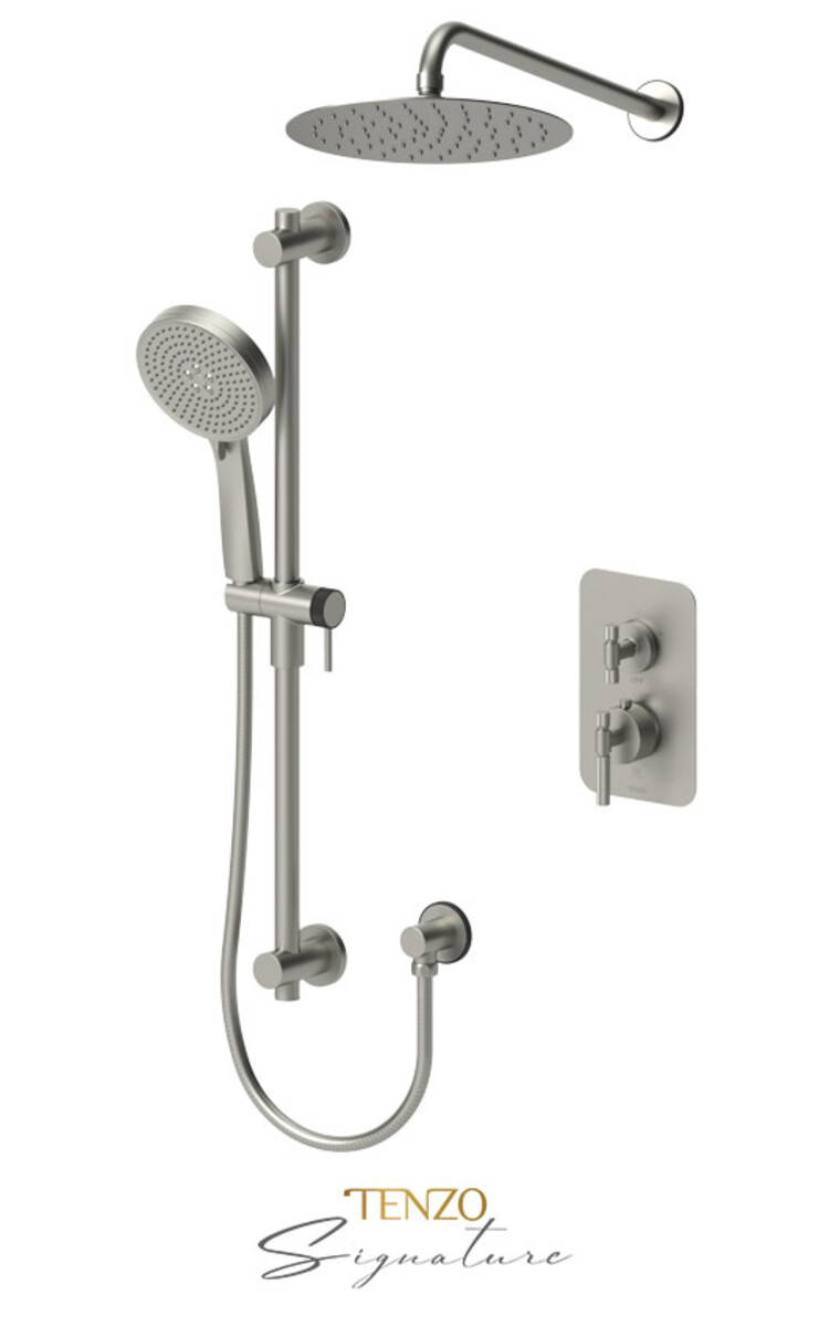 Tenzo Tenzo Bellacio-FINE 2-Way Thermostatic Shower Kit