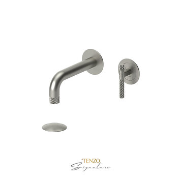 Tenzo Tenzo Bellacio-COARSE 8" Wall-Mount Lav Faucet LESS PLate