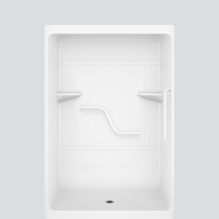 Longevity Longevity AL1663-D 3 Pc. Shower White