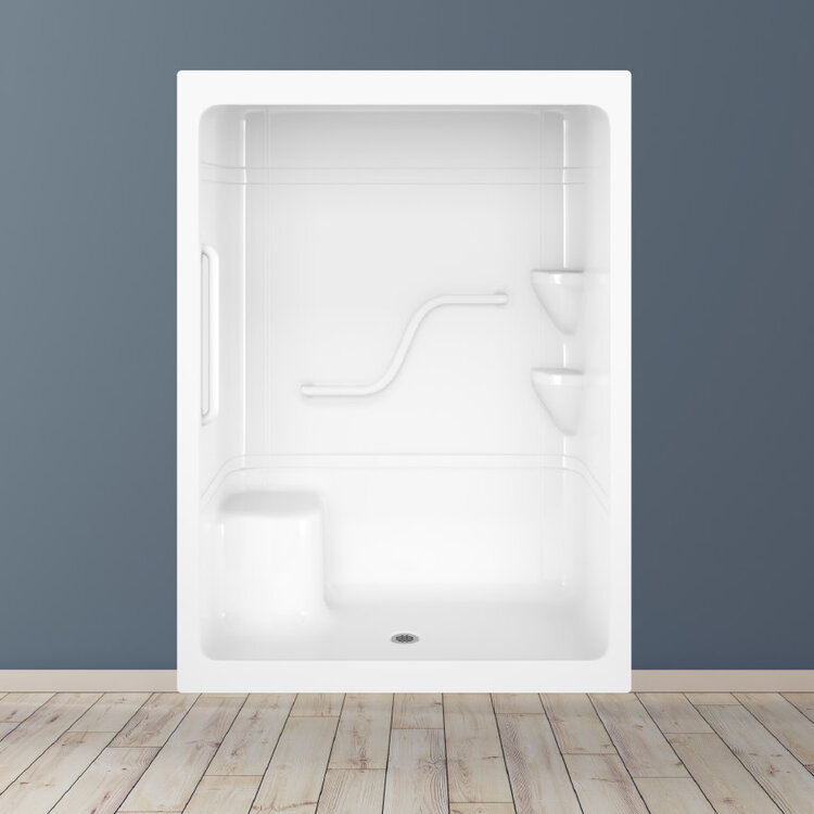 Longevity Longevity AL9161-3 60" 3pc Shower w/ Grab Rails