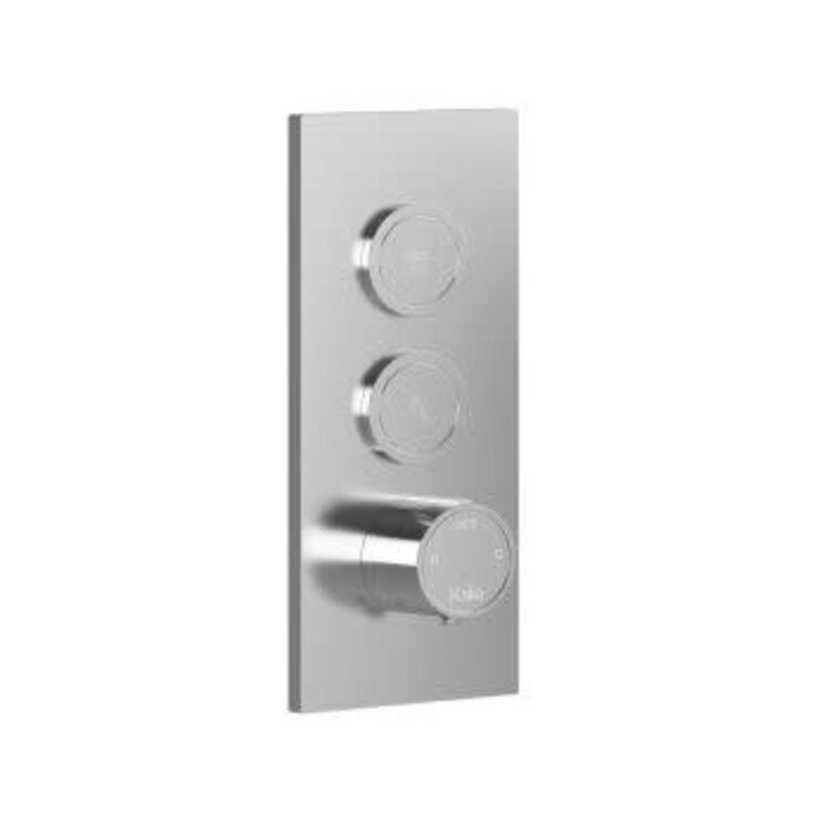 Kalia Kalia Thermostatic Push Button Shower Valve/Trim
