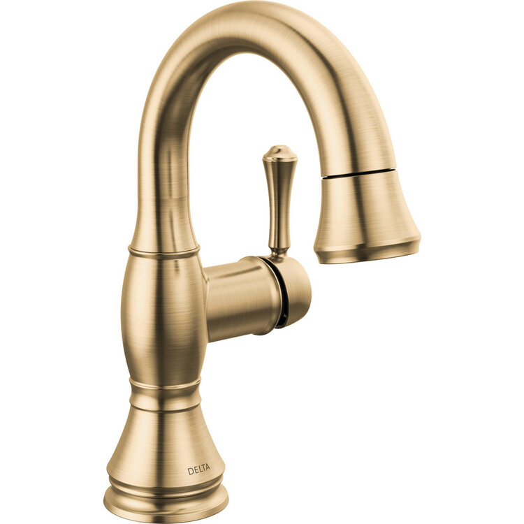 Delta Cassidy Single Handle Pull Down Bathroom Faucet