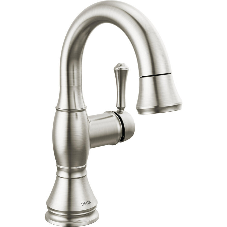 Delta Cassidy Single Handle Pull Down Bathroom Faucet