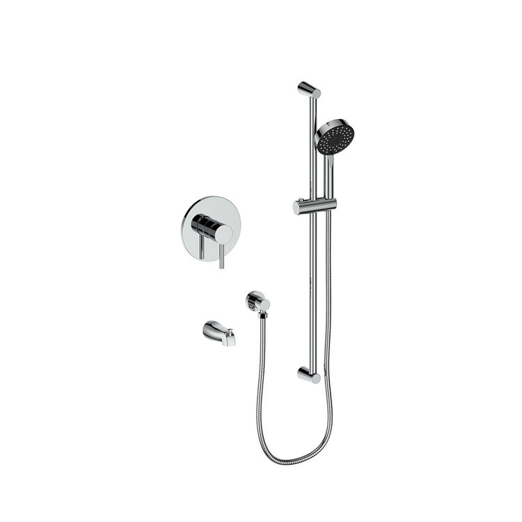 Vogt Vogt Worgl 1-Way Pressure Balance Handshower with Tub Spout