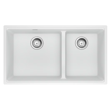 Franke Franke Maris Granite Undermount Kitchen Sink Double Bowl (60/40) Low Divide 33" x 19" x 9.5"