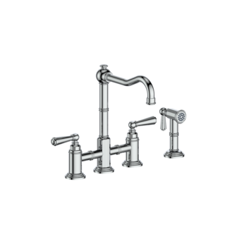 Vogt Vogt Carinthia Bridge Kitchen Faucet w Side Spray