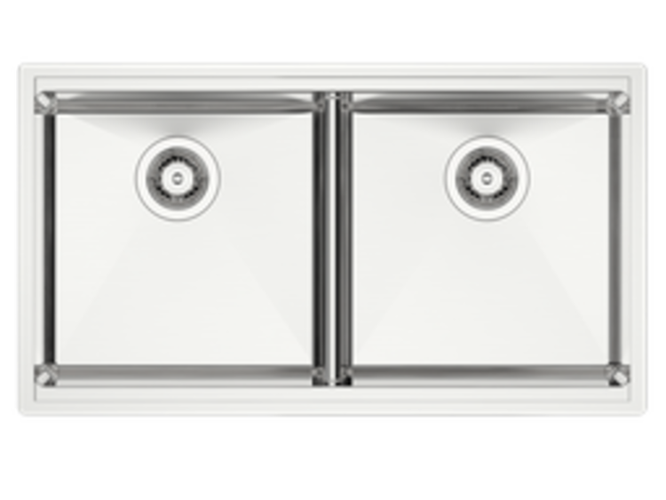 Vogt Vogt Drau Stainless Steel Undermount Kitchen Sink Workstation