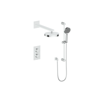 Vogt Vogt Mond 2-Way Thermostatic Shower System- Handheld With Rainhead