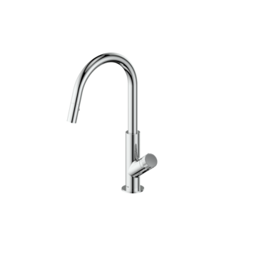 Vogt Vogt Mond Gooseneck Pull Down Kitchen Faucet