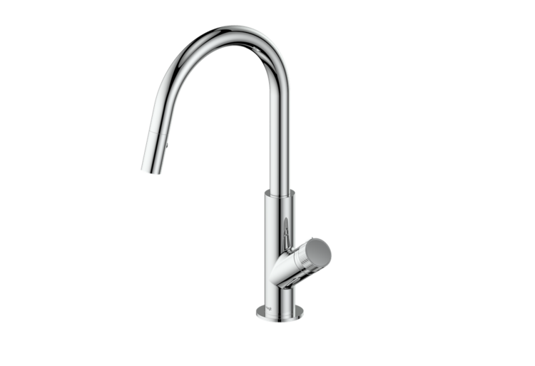 Vogt Vogt Mond Gooseneck Pull Down Kitchen Faucet