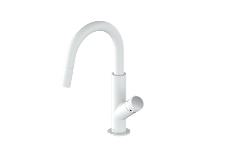 Vogt Vogt Mond Mini Gooseneck Pull Down Bar/Prep Faucet