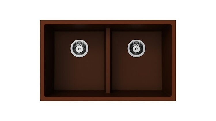 Vogt Vogt Modling Low Divide GS Vogranite Undermount Kitchen Sink (50/50) 32" x 18" x 9"