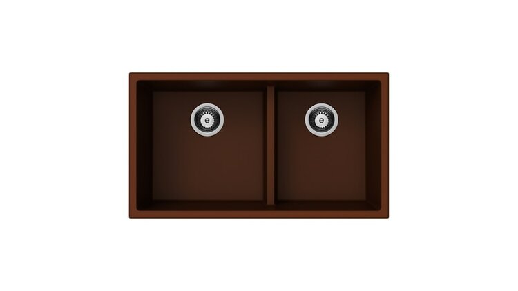 Vogt Vogt Villach Low Divide GS Vogranite Undermount Kitchen Sink (60/40) 32" x 18" x 9"