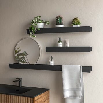 Stonetouch Stonetouch Moon Shelf- Matte Black