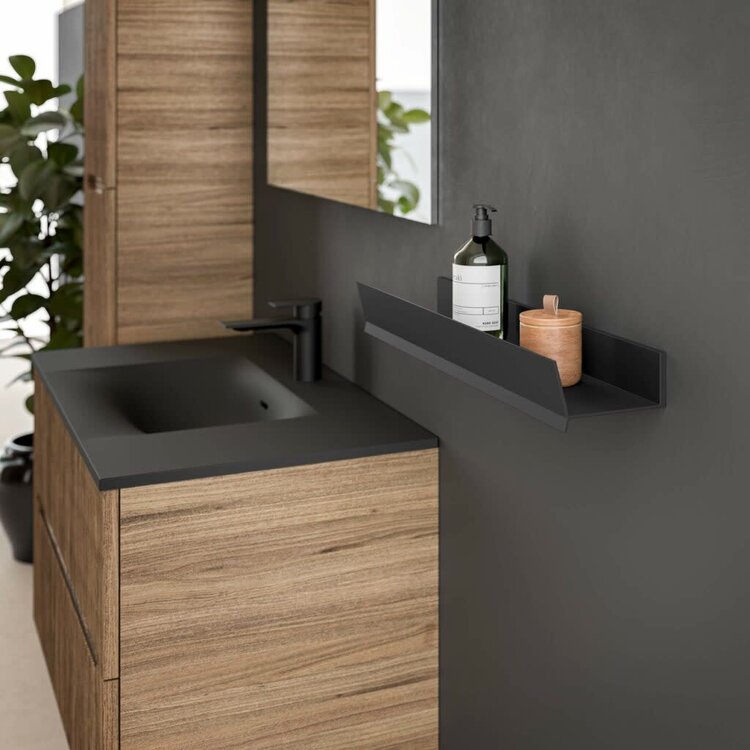 Stonetouch Stonetouch Moon Shelf- Matte Black