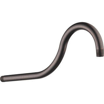 Delta 16" Curved Wall Arm- Rubbed Bronze