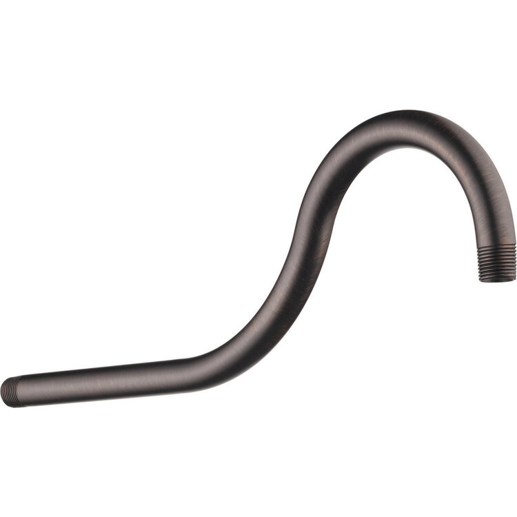 Delta 16" Curved Wall Arm- Rubbed Bronze