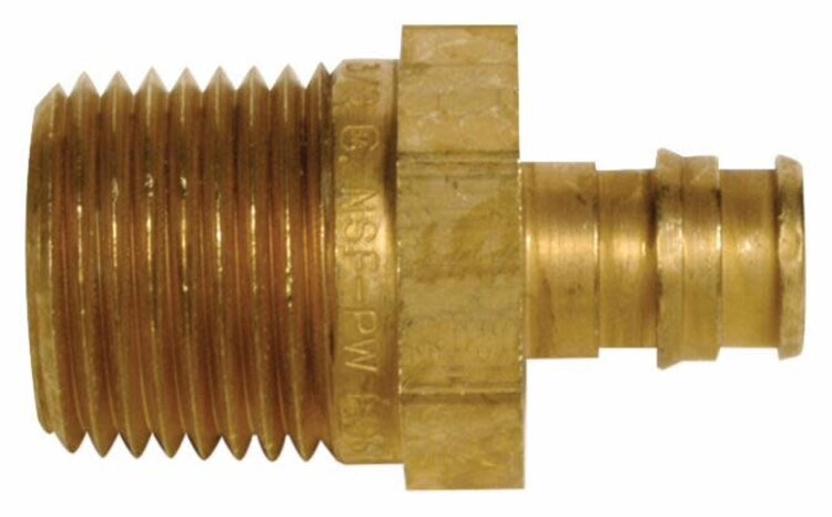 3/4" Wirsbo Brass MIP