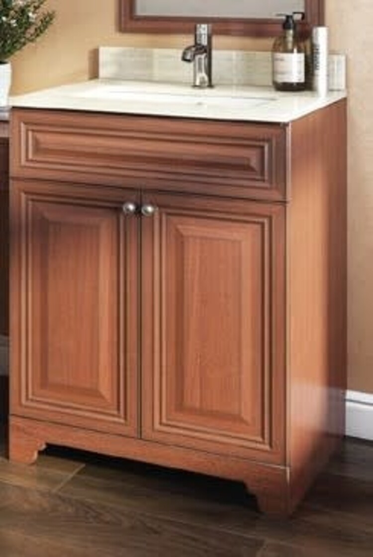 Classic Brand Cabinetry Classic Brand Fundamentals Vanity and Quartz Top w/ Undermount Sink