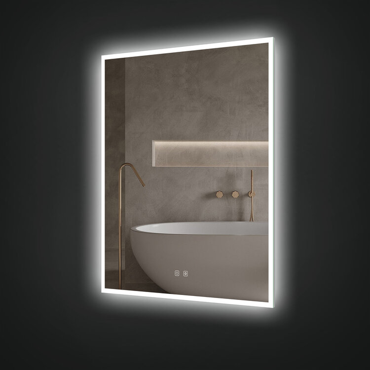 ICO ICO Camden Rectangular LED Mirror