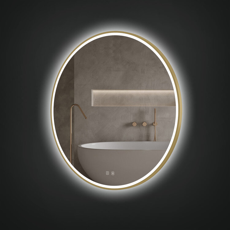 ICO ICO Denver LED Round Mirror