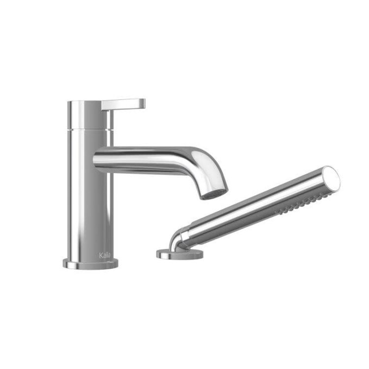 Kalia Kalia Basico 2-Pc Deckmount Tub Filler