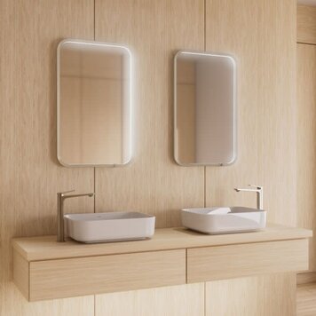 Kalia Kalia Nox Rectangular LED Mirror